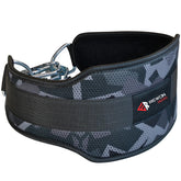 Verstellbarer Neopren Dip-Gürtel mit Stahlkette, ideal für Boxen und Fitness-Workouts, robust und komfortabel für Dips und Klimmzüge.