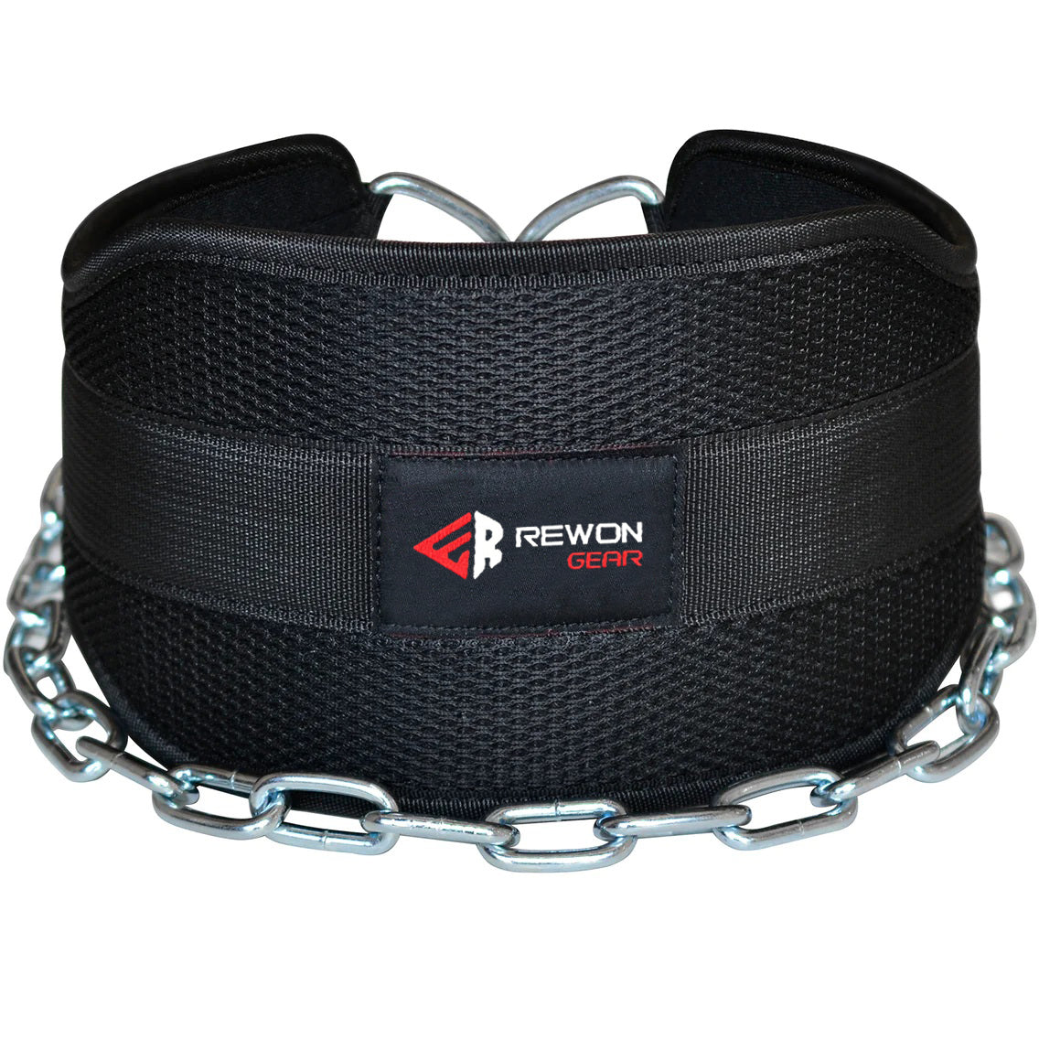 Rewon dip belt with chain, ideal for fitness boxing, adjustable for pull-ups and dips, made from durable neoprene, buy online.