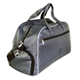 Grau Sporttasche mit Seitentasche und Schuhfach, ideal für Boxtraining, Boxhandschuhe, Fitnessprodukte, robust und stilvoll 35L