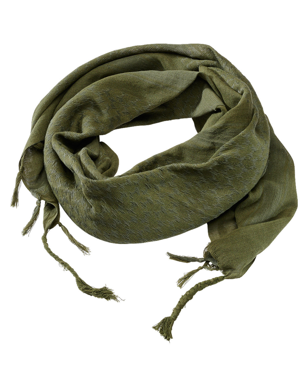 Green Shemagh Scarf for Cooling and Signaling in Fitness and Outdoor Activities