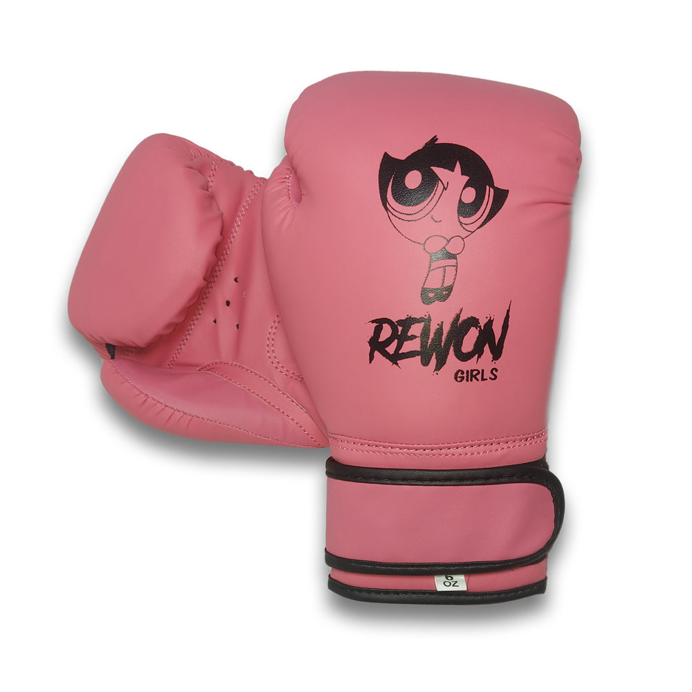 Rosa Rewon Kinder-Boxhandschuhe für Boxtraining, stoßdämpfend, aus hochwertigem Schaumstoff, ideal für Boxen und Fitness.