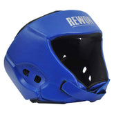 Kopfschutz Karate MMA Taekwondo Helm Blau von Rewon für Boxtraining und Fitness, bietet umfassenden Schutz für Gesicht und Kopf.