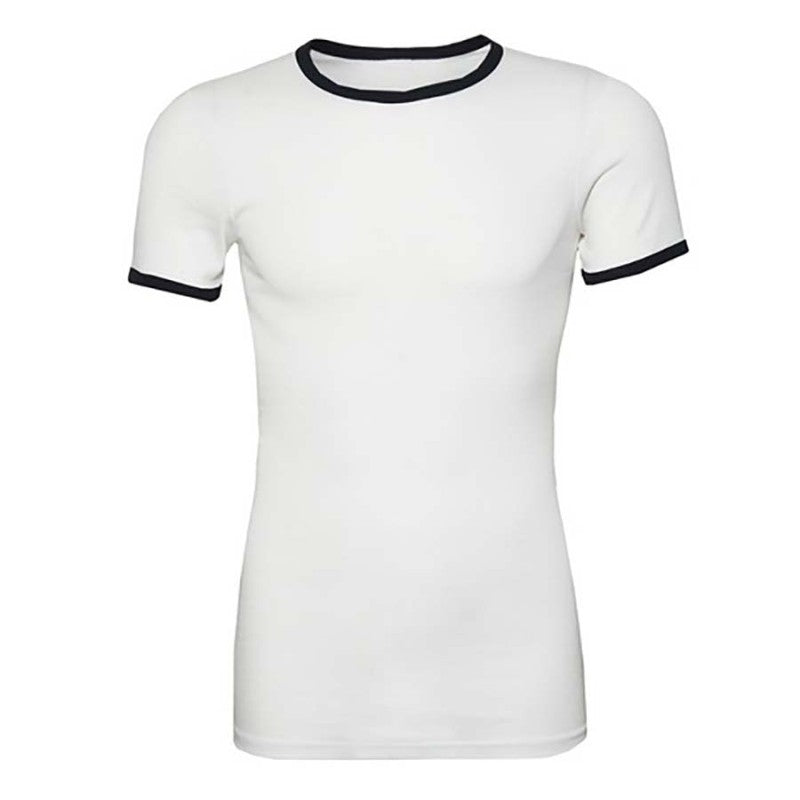 Marine blue rand T-shirt made of 100% cotton, perfect for boxing, fitness training, MMA gear, and gym apparel for men and women.
