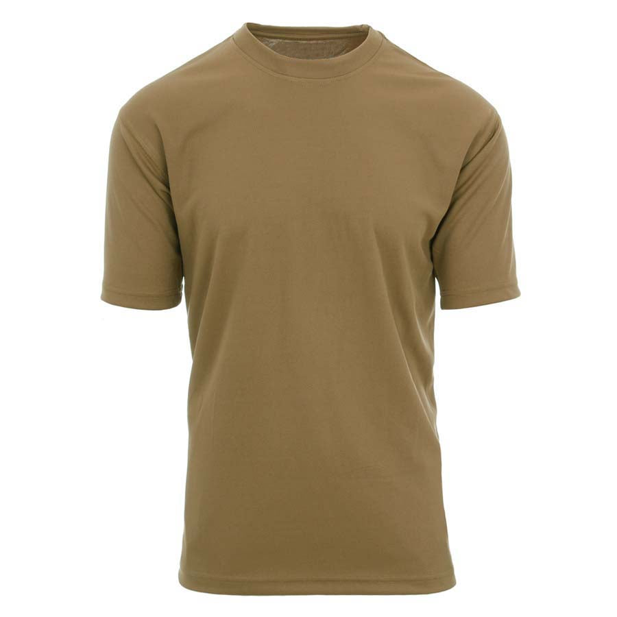 Olive green quick-dry T-shirt for boxing and fitness training, half-sleeve with moisture-regulating fabric, ideal for gym workouts.