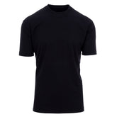 Quick Dry black t-shirt for boxtraining and fitness, made of 100% polyester with moisture-regulating fabric for optimal movement.
