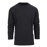 Black Quick Dry long sleeve T-shirt for boxing and fitness, made of 100% polyester, offering optimal movement and moisture control.