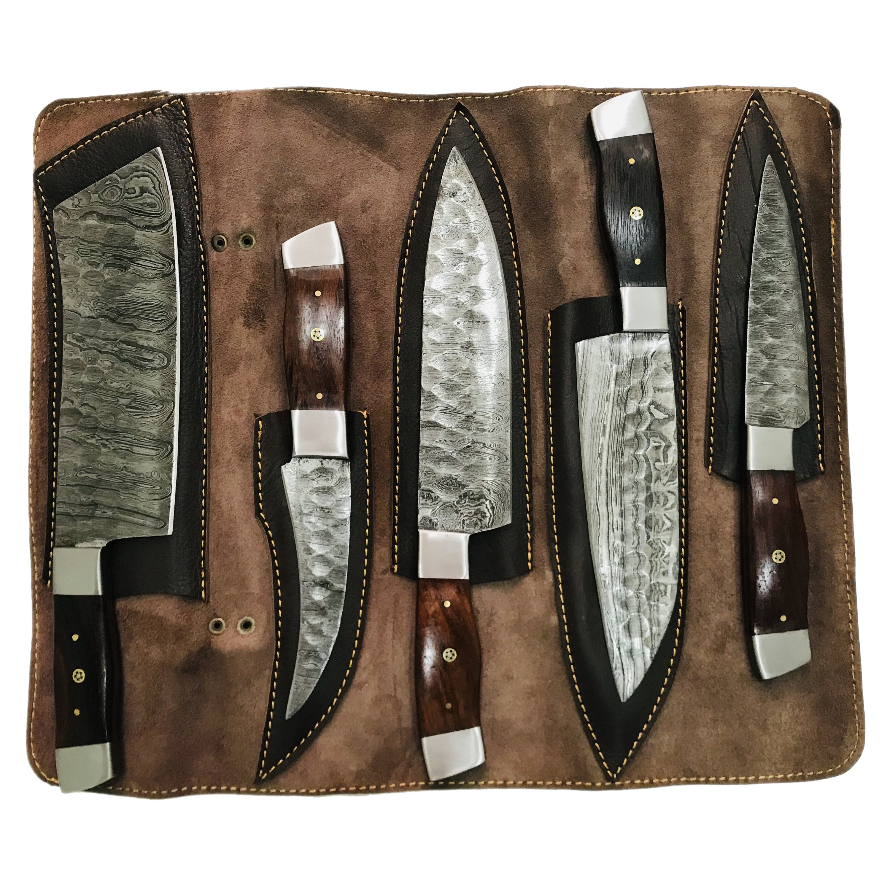 Survival KnifeSheath Chef KnifeKnifeKitchen Chef SetHunting knivehunting knifeHunting & Survival KnivesDamascus Steel Kitchen KnifeDamascus KnivesDamascus KnifeChef KnivesChef Knife5pcs chef set