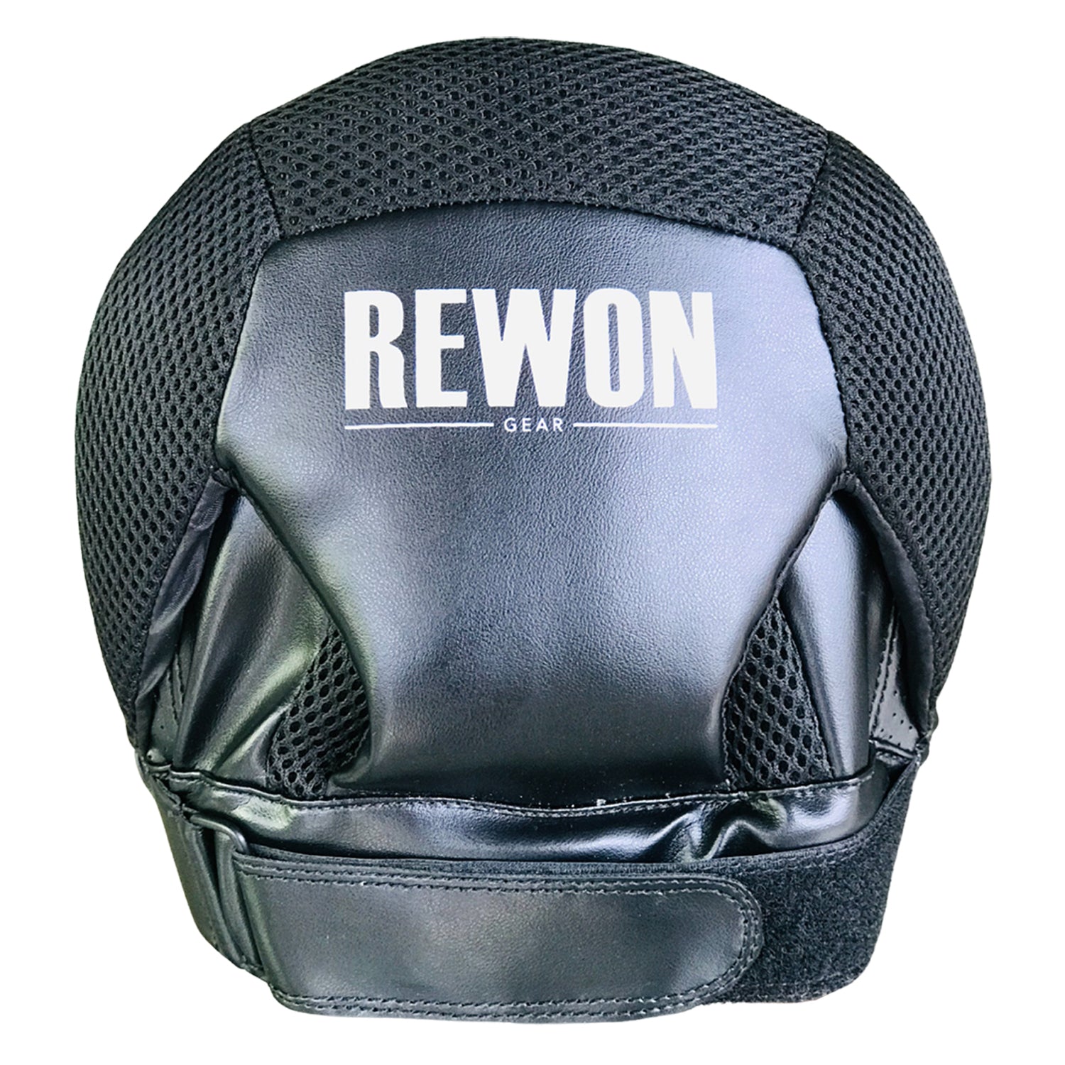 Rewon T10 Handpolster Schwarz, ideal für Boxtraining und Fitness, aus Maya Hide-Leder, erhältlich online.