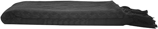 Black shemagh scarf for box-training, outdoor adventures, and fitness, versatile protection against sand, dust, and smoke.