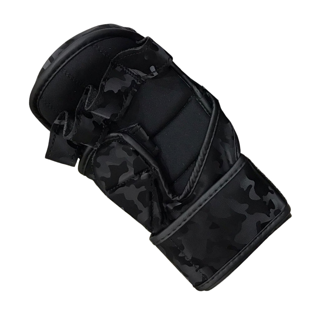 MMA Shooter Handschuhe Nachttarnung Rewon aus Kunstleder für Boxen und Fitness, ideal für Boxtraining und Kickboxen Ausrüstung