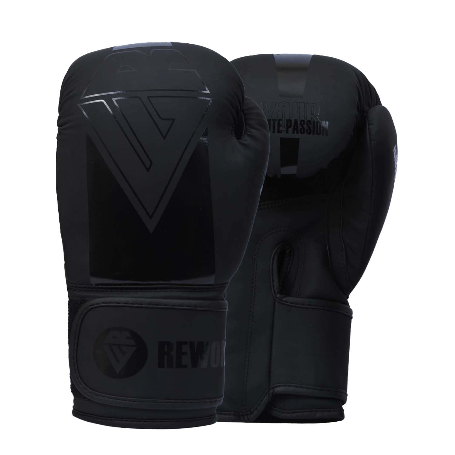 Rewon Mehrfarbige Boxhandschuhe, ideal für Boxen, Kickboxen und Muay Thai. Hochwertiges Leder, geeignet für Männer und Frauen.