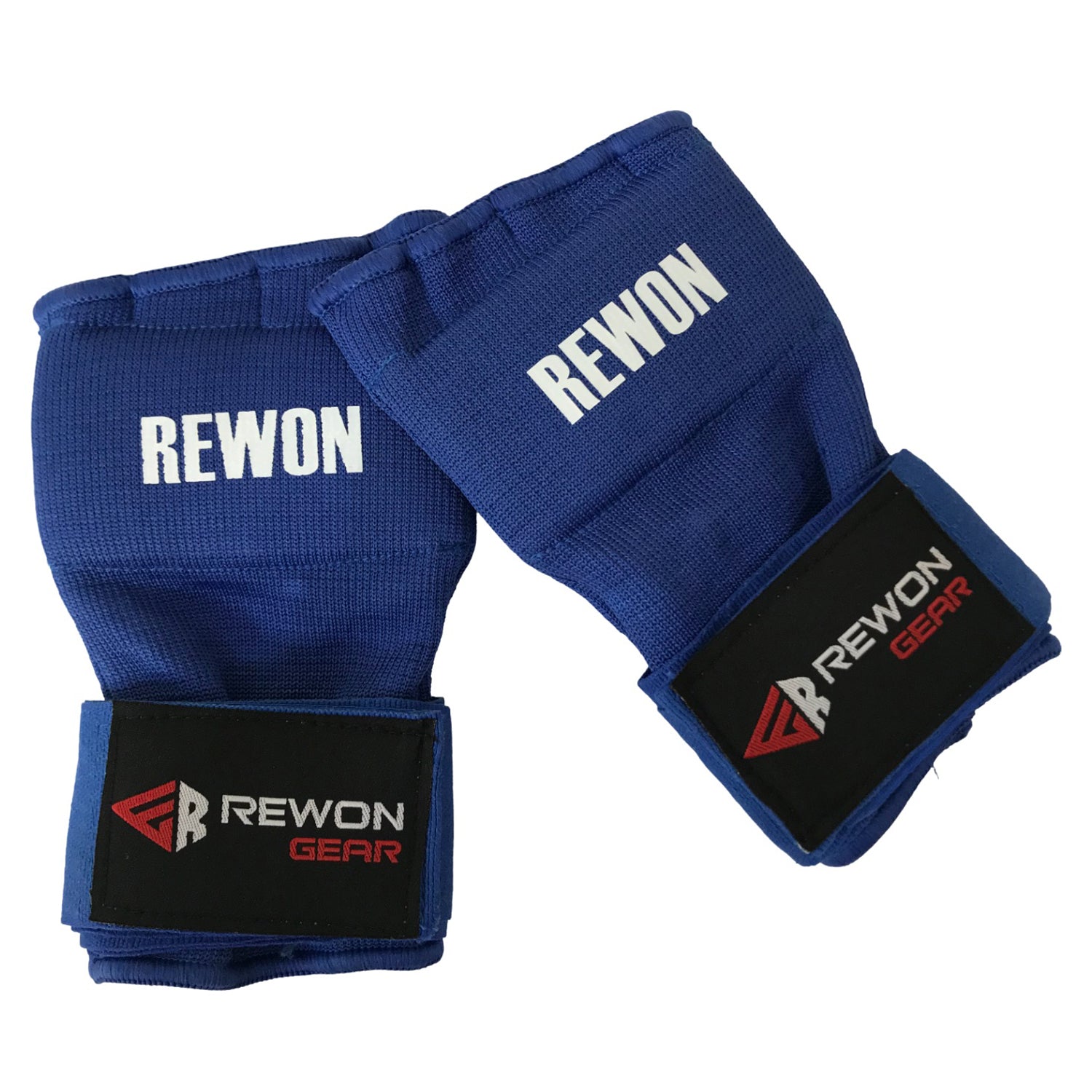 Blaue Rewon Gel-Handbandagen für Boxtraining, geeignet unter Box- und MMA-Handschuhen. Boxausrüstung online kaufen.