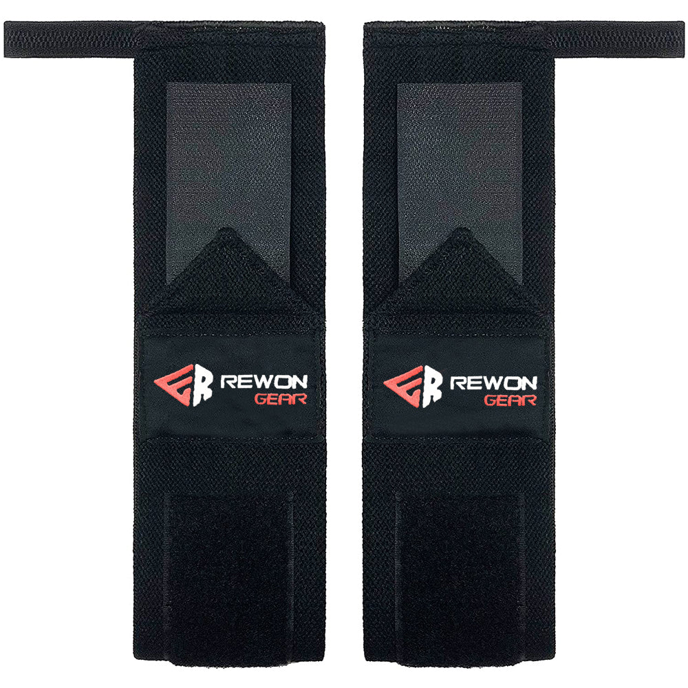 RewonGear 14" Weightlifting Wrist Wraps ideal for boxen, fitness, and powerlifting; durable support for boxtraining and gym workouts.